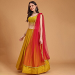 Embroidered Sequinned Ready to Wear Lehenga & Blouse With Dupatta